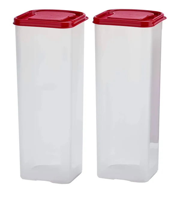Buddeez Bread Buddy 2 Pack Set w/Red Lids Dispenser, 2 Pieces