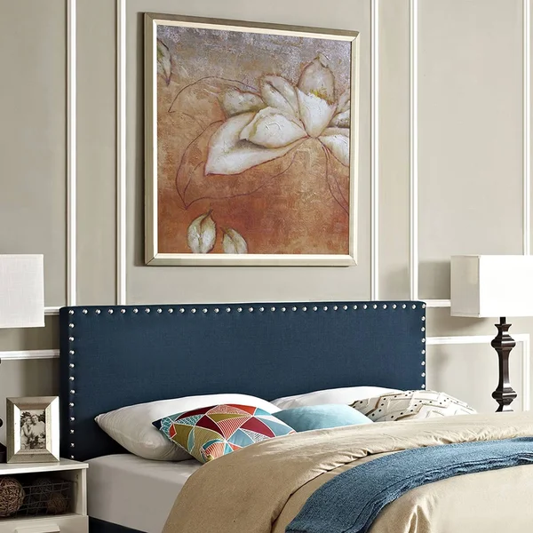 Modway Phoebe Queen Upholstered Fabric Headboard - Beige