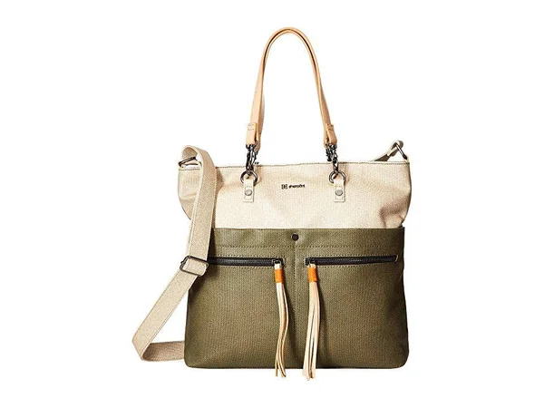 Sherpani Women's Faith Ethos Cotton Satchel - Size: One size, Beige
