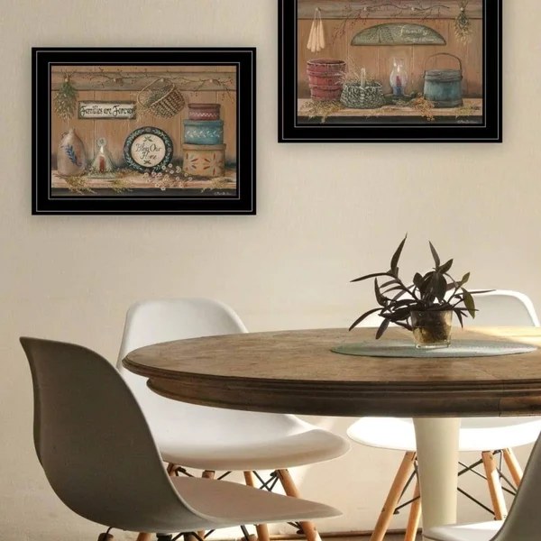 TrendyDecor4U Shelf Treasures by Pam Britton Framed Print VBR695-704G