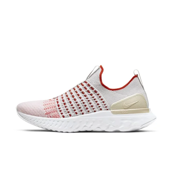 Nike React Phantom Run Flyknit 2 Women's Running Shoes in Grey, Size: 11, CJ0280-003