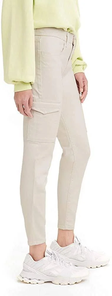 Levi&s 721 Skinny Ankle Utility Women's Pants - Soft Clean Oatmeal 24