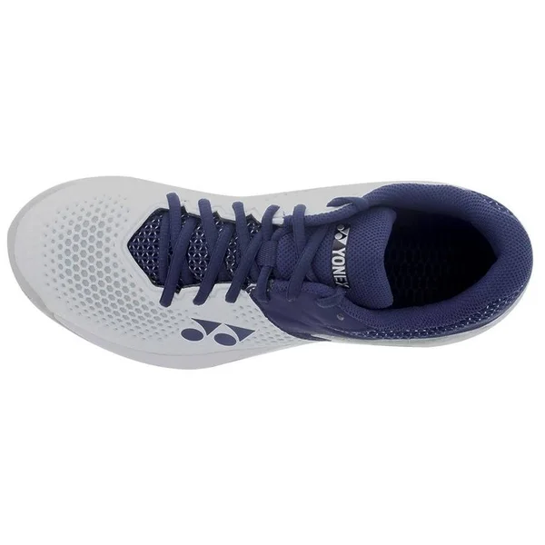 Yonex Power Cushion Eclipsion 2 Mens Tennis Shoe - White/Navy - Size 8.5
