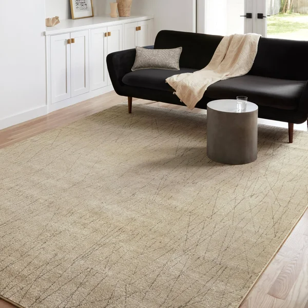 Alexander Home Bradford Modern Pendulum Area Rug - 6&-7x22 x 9&-7x22 - Beige - Pepper