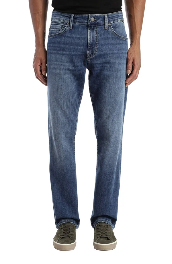 Mavi Men's Matt Size 36/32 Relaxed Rise Dark Indigo Williamsburg Jeans