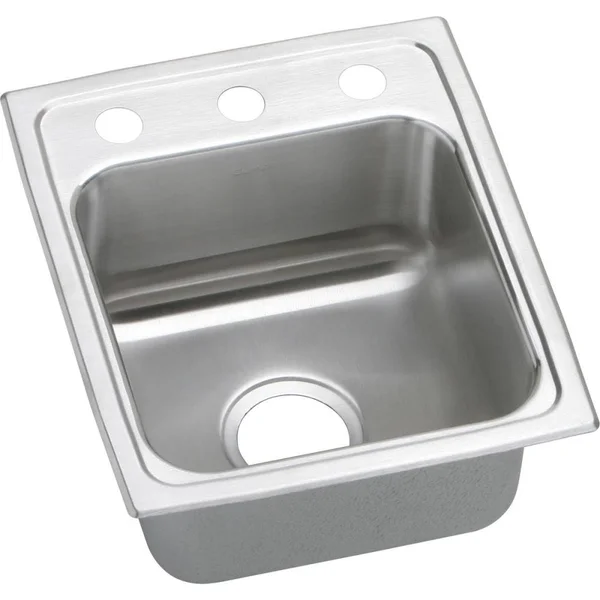 Elkay LRAD151750MR2 Gourmet Stainless Steel Single Bowl Sink