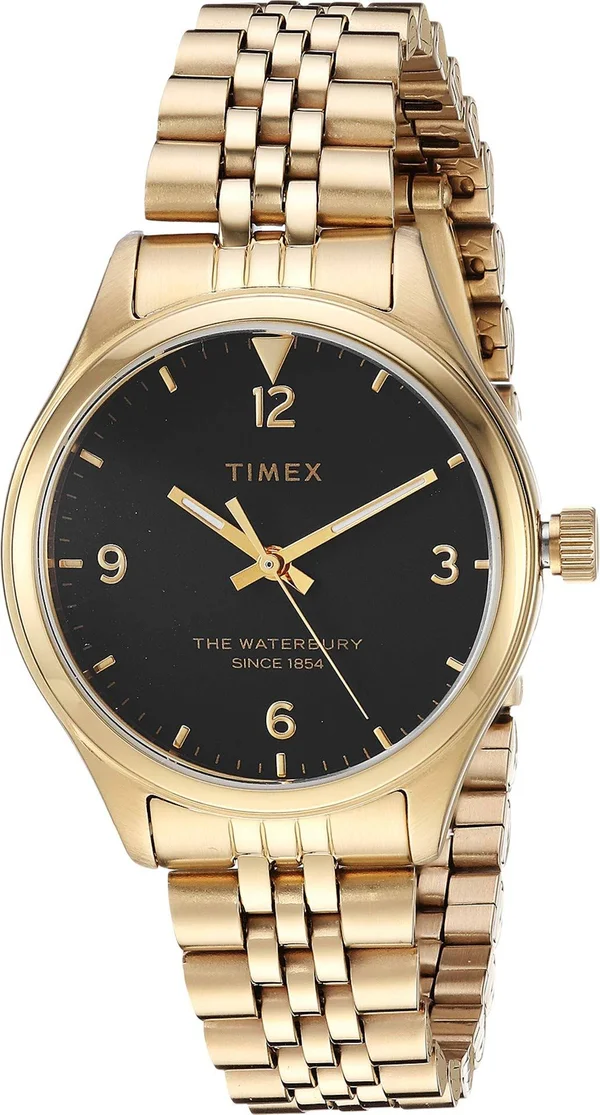 Timex Waterbury Traditional 34mm Stainless Steel Bracelet Watch