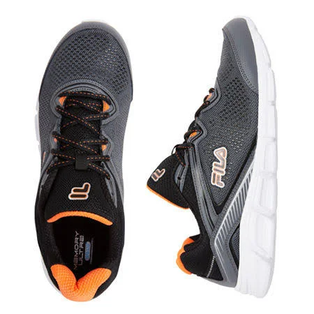 Fila Mens Memory Vernato Coolmax Low Top Running Shoes