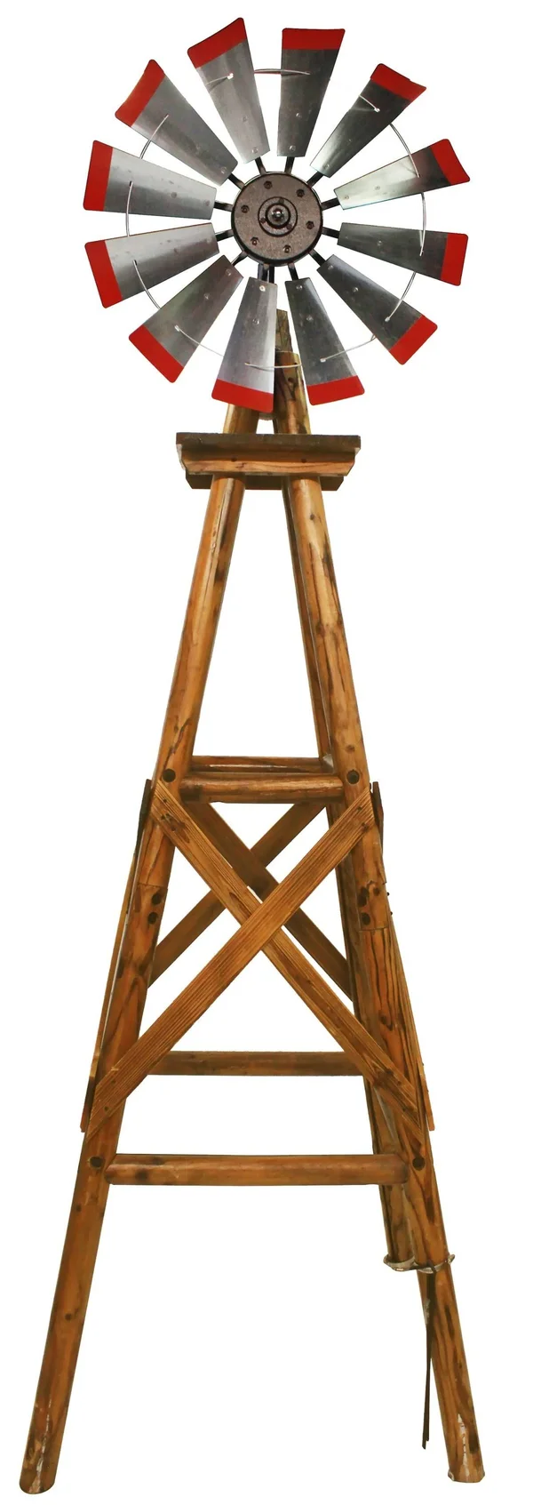 Leigh Country 9 ft. Char-Log Windmill