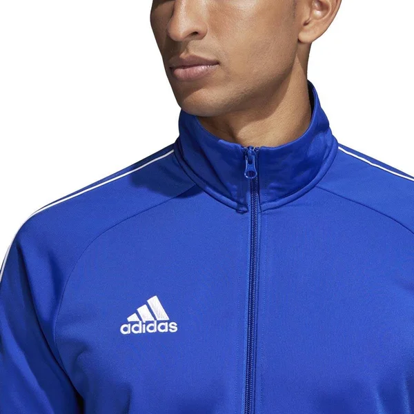 Adidas (Teamwear) Core 18 Poly Jacket - Bold Blue/White
