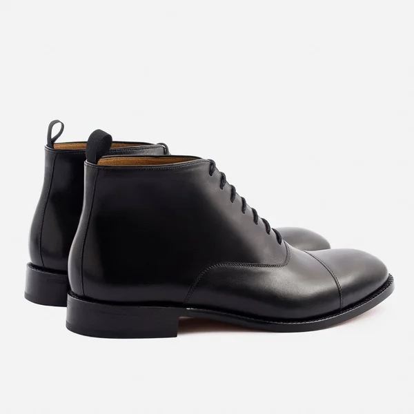Beckett Simonon Fonseca Boots, Black, Size 8, Men's Boot