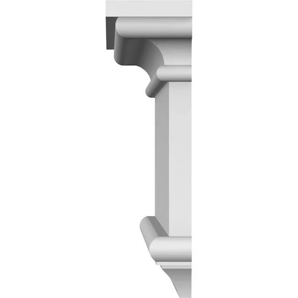 97 inch Bottom Width x 101 3/8 inch Top Width x 8 5/8 inchh x 3/8 inchp Bedford Crosshead