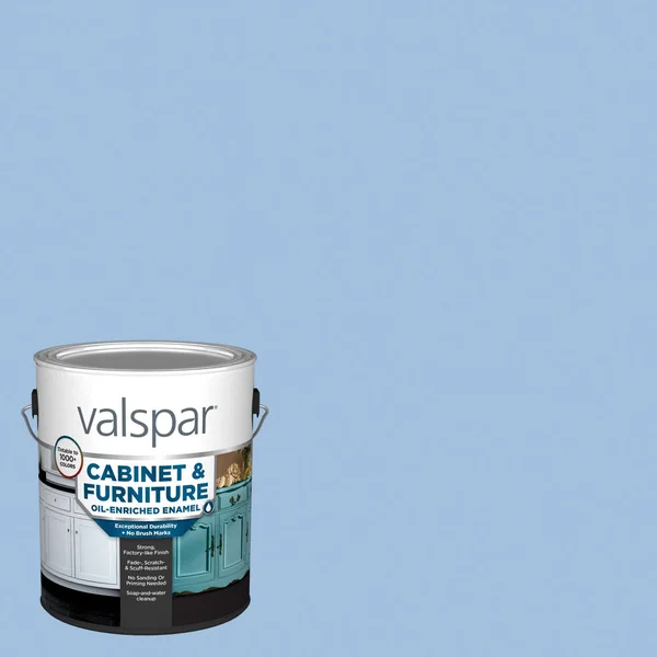 Valspar Semi-Gloss Breezy 4007-7C Cab and Fur Paint 1-Gallon, 4007-7C-740159