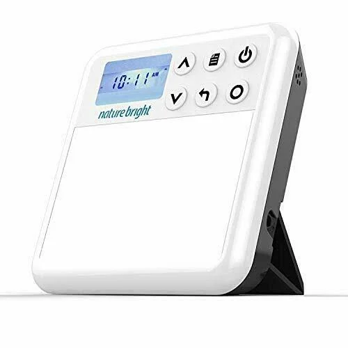 Nature Bright - Sun Bliss Pro - 2-in-1 10 - 000 Lux Light Therapy Lamp - Wake Up