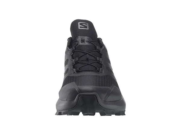 Salomon Men's Supercross GTX Trail Shoes Black, Black, Black 9.5