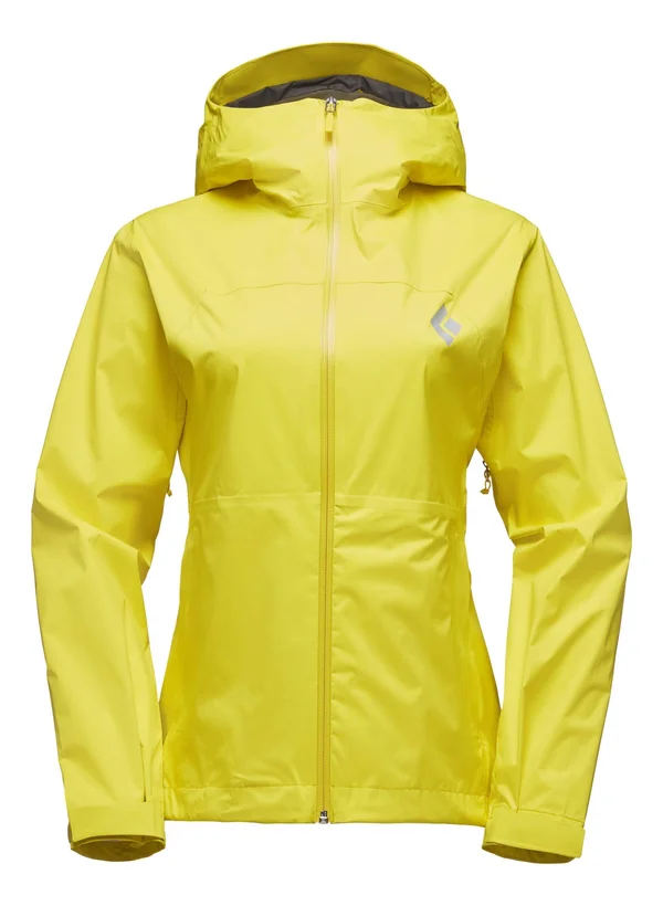 Black Diamond Women's Stormline Stretch Rain Shell - Xxs - Spruce
