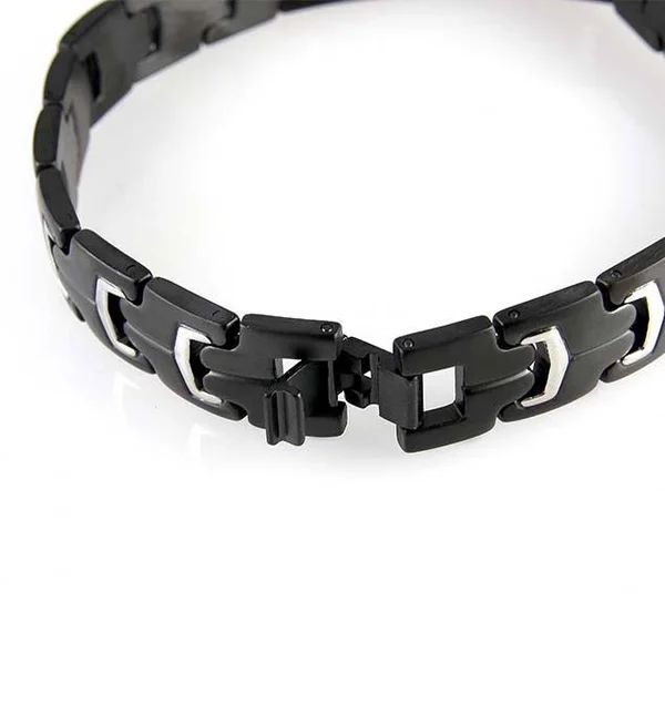 Black Stealth Medical ID Bracelet - Lauren&s Hope