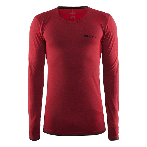 Craft Men's Active Comfort RN Long-Sleeve Shirt Red XL