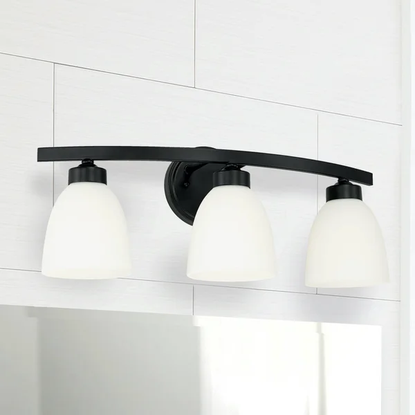 Capital Lighting 114331BZ-333 Jameson 3 Light Vanity, Bronze