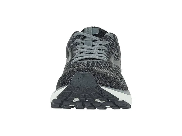 Brooks Ghost 11 - Mens Running Shoes - Ebony/Grey/Silver - Size 12
