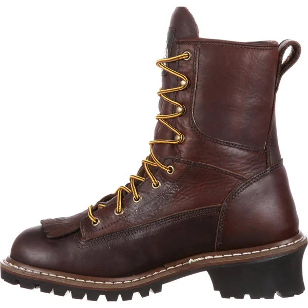 Georgia Boot Men's 8 in. Steel Toe Waterproof Logger Boot