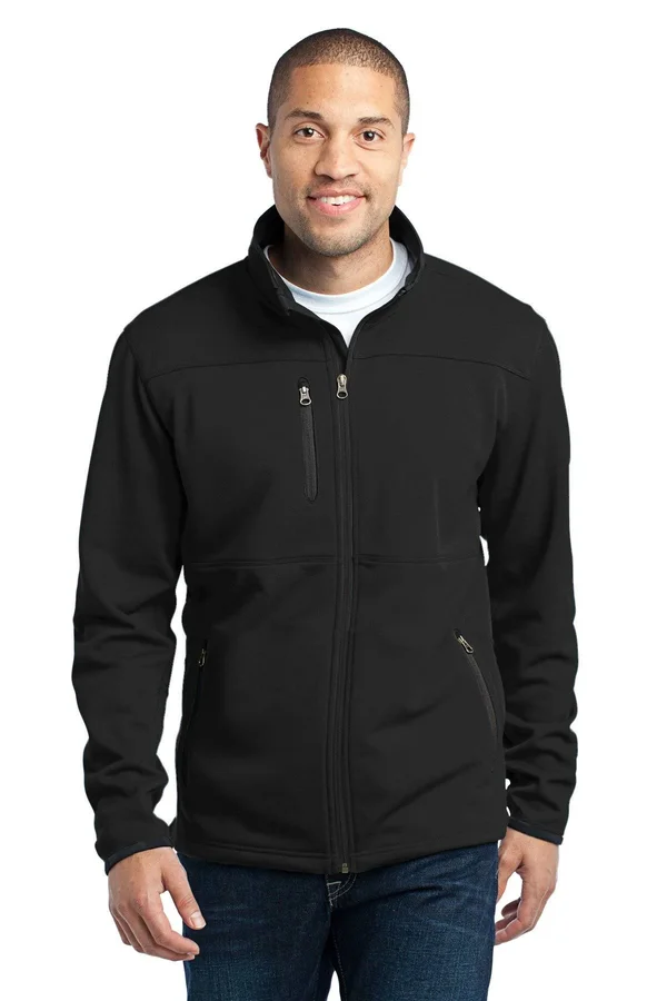 Port Authority F222 Pique Fleece Jacket - Black - 4XL