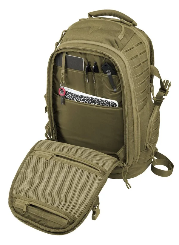 Elite Survival Systems Guardian EDC Backpack, Black, 20 x 12 x 8 inches