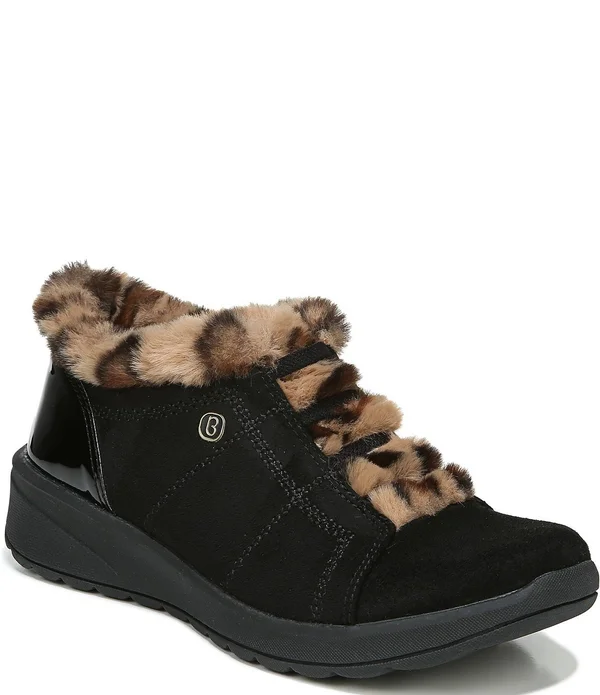 Women's Bzees Golden Slip On - Size: 12, Black