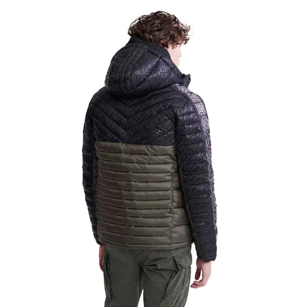 Superdry Colour Block Fuji Jacket - Green - Casual Jackets