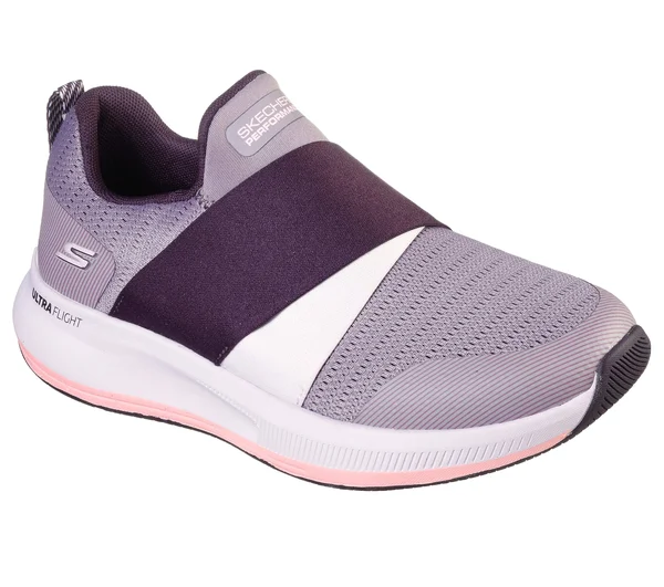 Women's Skechers GOrun Pulse Bold Venture Sneaker - Purple - Size 6