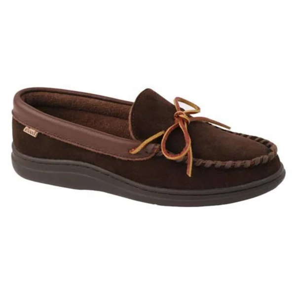 L.B. Evans Atlin Men's Slippers, Brown, 13