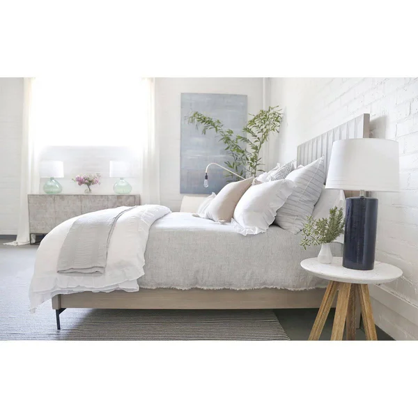 Pom Pom at Home Nantucket Sham - Size Standard - Grey