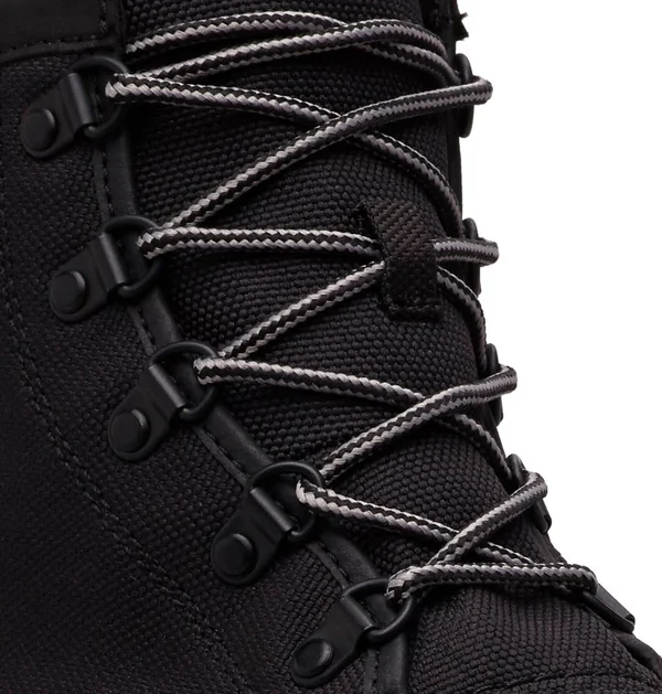 Sorel Cheyanne II Short Nylon Boot - Men's Black/Black, 8.5