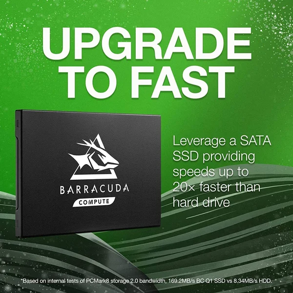 Seagate ZA960CV1A001 Barracuda Q1 960GB 2.5 inch SATA 6Gb/s Solid State Drive