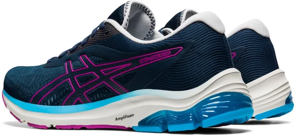 Asics Gel Pulse 12 Womens Running Shoes - Navy-9