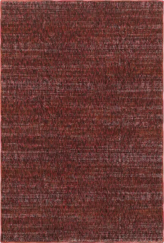 Oriental Weavers Atlas 8033K Red/ Rust Area Rug 3& 3x22 x 5& 2x22