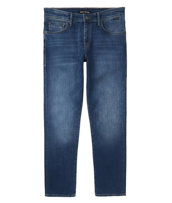 Mavi Men's Matt Size 36/32 Relaxed Rise Dark Indigo Williamsburg Jeans