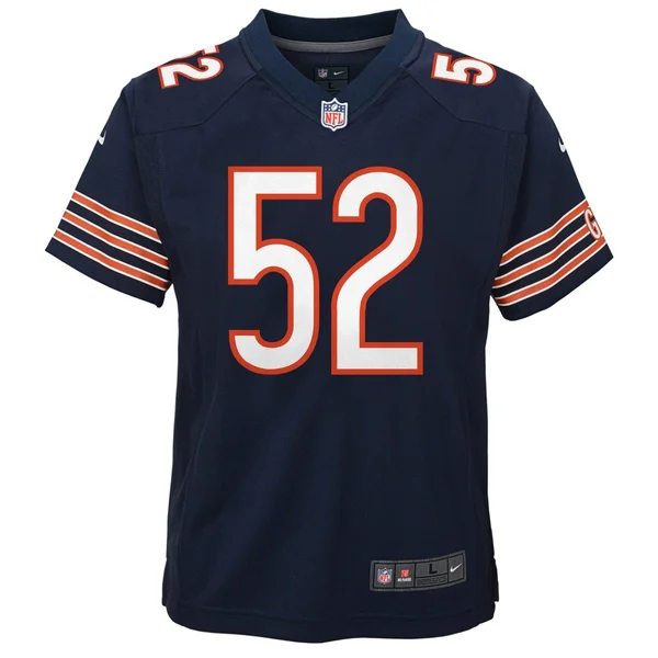 Nike Khalil Mack Chicago Bears Youth Game Jersey – Navy
