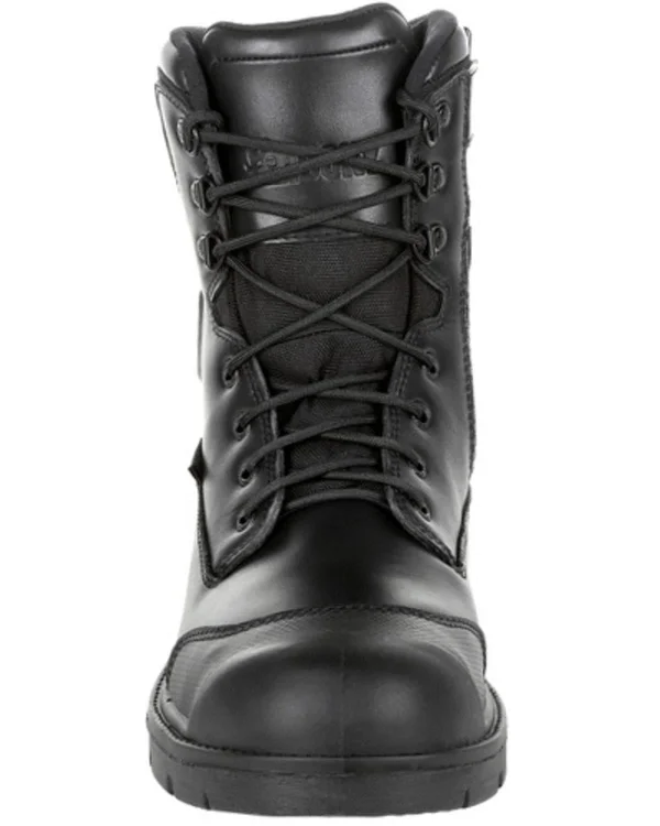 Rocky Pursuit Steel Toe Waterproof Public Service Boot Black RKD0049 - 9.5 Wide