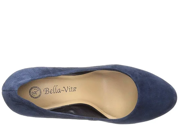 Bella Vita Women's Nara Pump, Size: 9, Navy Kid Suede