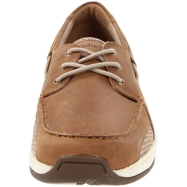 Dunham Men's Captain Boat Shoe Tan, 11, D
