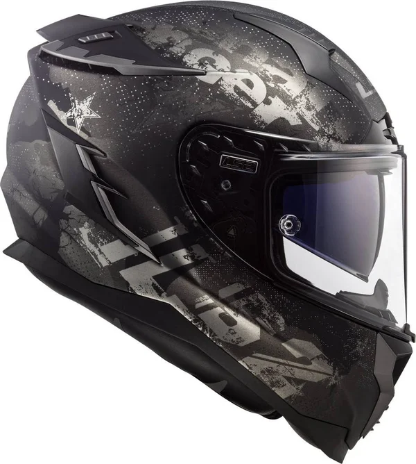 LS2 - Helmet FF327 Challenger Flex Matt Black - Size 3XL