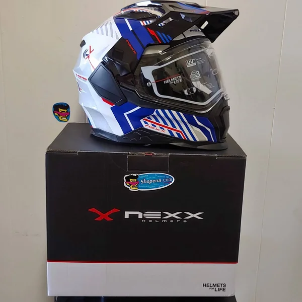 Nexx X.WED 2 Wild Country Helmet - black-yellow, Size L