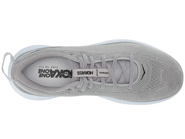 Hoka One One Women's Hupana Flow Shoe - 5.5 - Drizzle - Lunar Rock