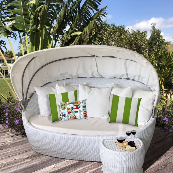 Joita 3-Pc Louisiana Beaches Pillow Set in Multicolor