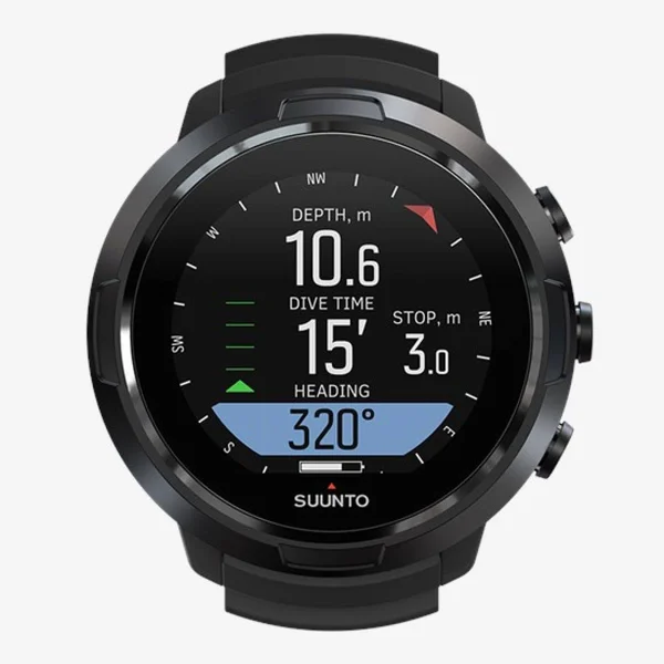 Suunto D5 Dive Computer with USB Cable - All Black