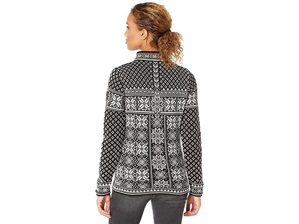 Dale of Norway Peace Feminine Sweater Womens Black/Off White S
