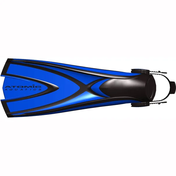 Atomic X1 Fin, Large, Yellow