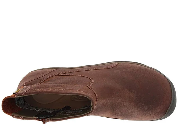 Keen Women's Presidio II Mid Zip Waterproof Boot - 10 - Tortoise Shell