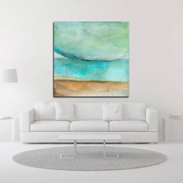 Tangletown Fine Art Here Is The Brighter Garden by Michelle Oppenheimer, Print on Canvas